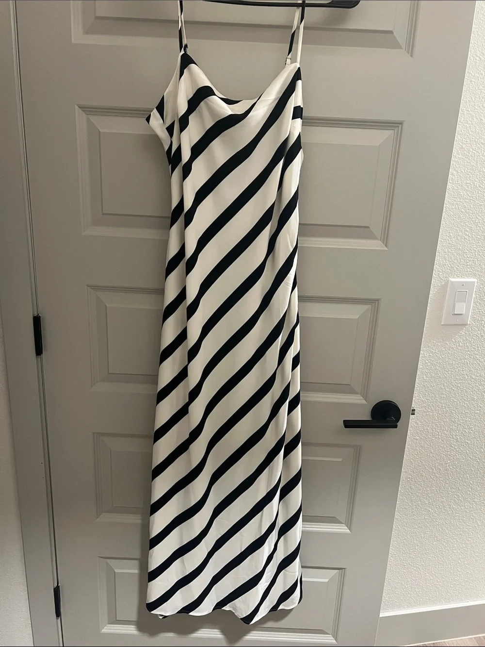 Abercrombie striped maxi dress